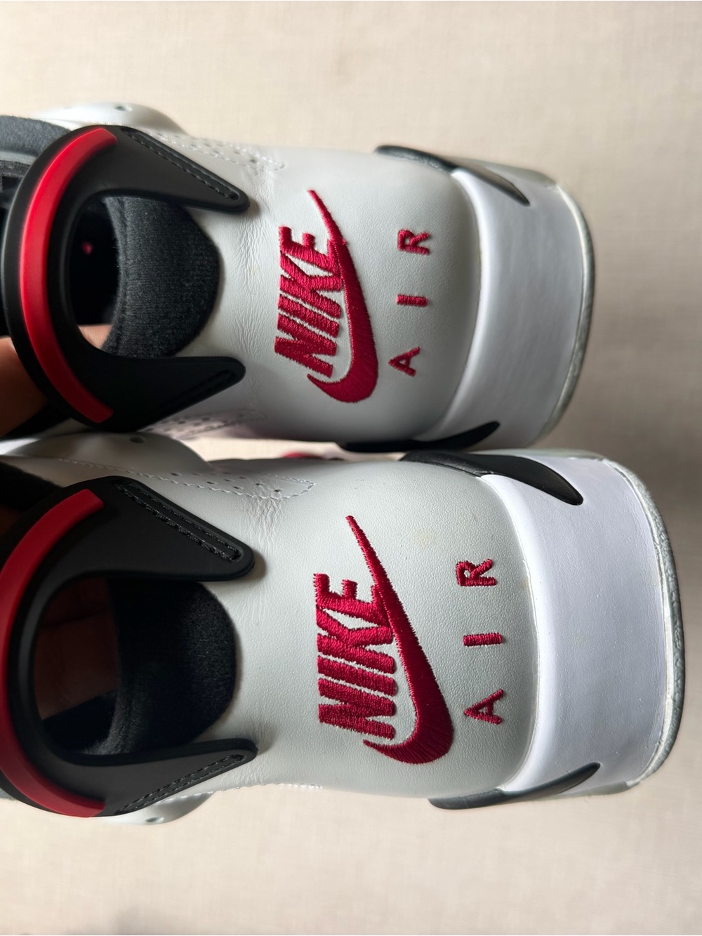 Jordan 6 Retro “Carmines” Size 9 - Picture 4 of 5
